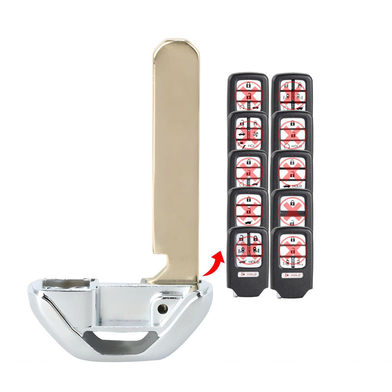 Emergency Insert Key for Select Honda Vehicles