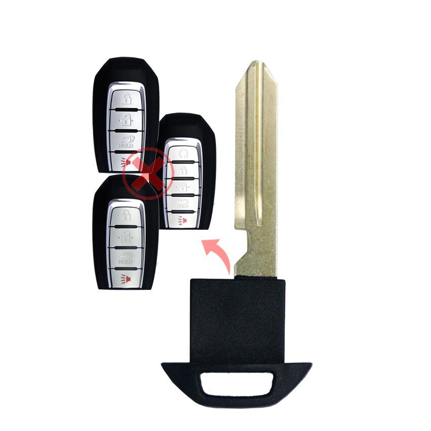 Emergency Insert Key for Select Infiniti Vehicles