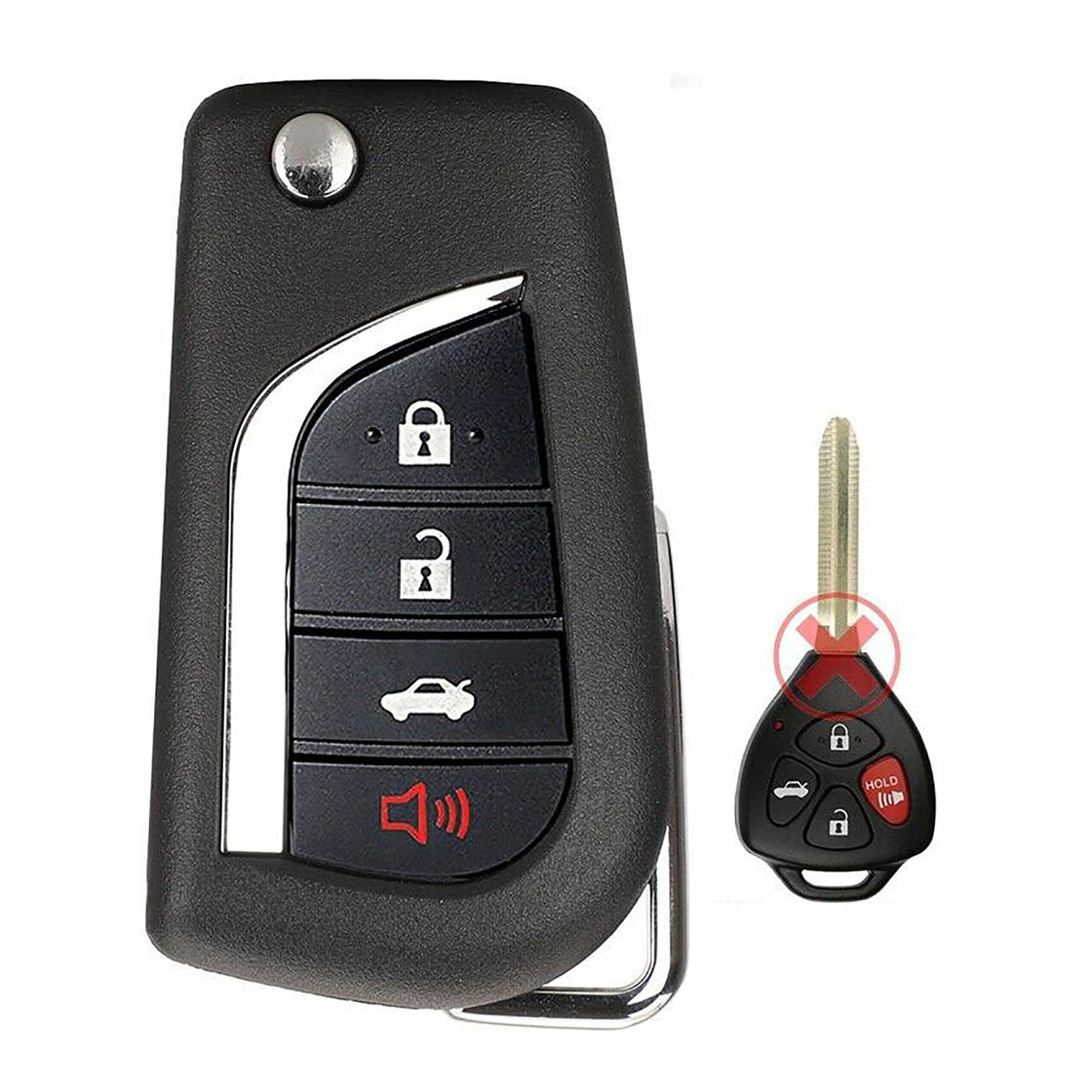 2010 Toyota Camry Replacement Key Fob Remote