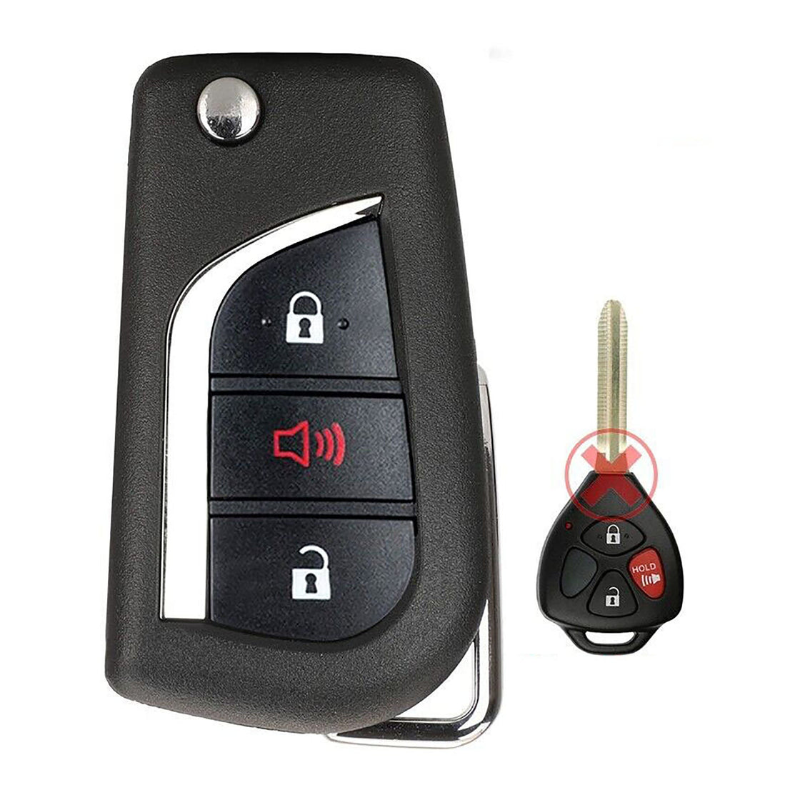 2010 Toyota Matrix Replacement Key Fob Remote