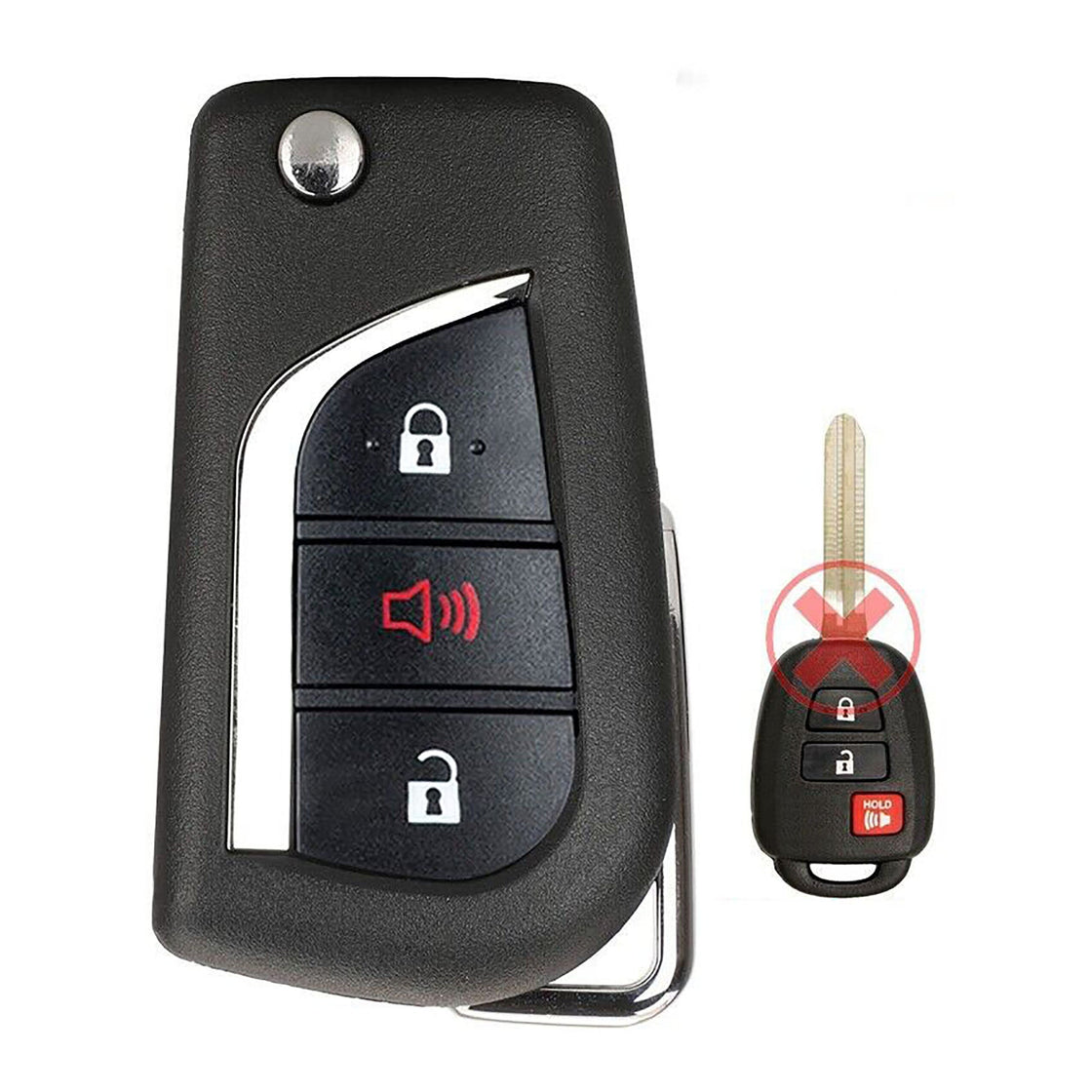 2015 Toyota Prius C Replacement Key Fob Remote