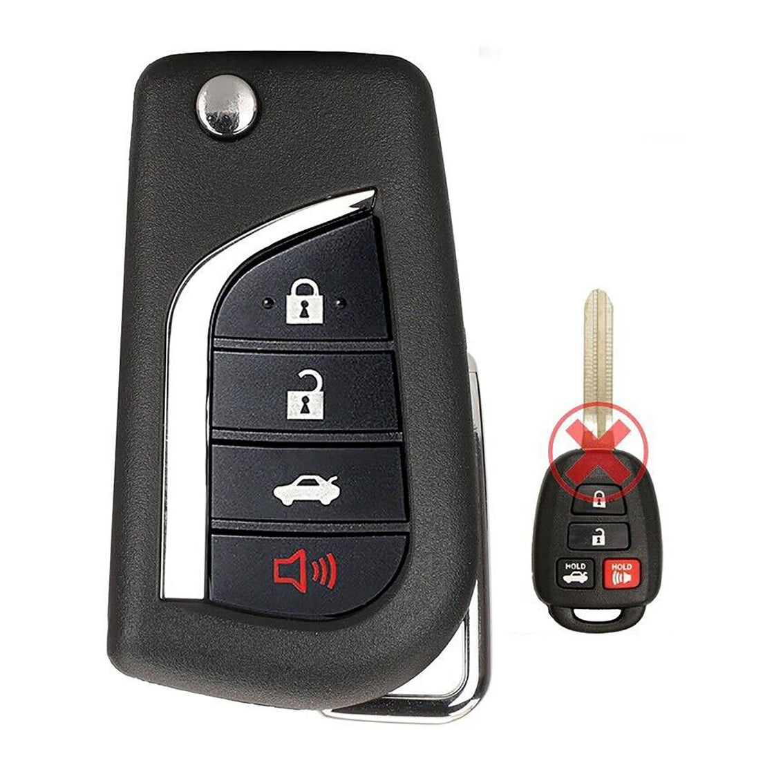 2012 Toyota Camry Replacement Key Fob Remote