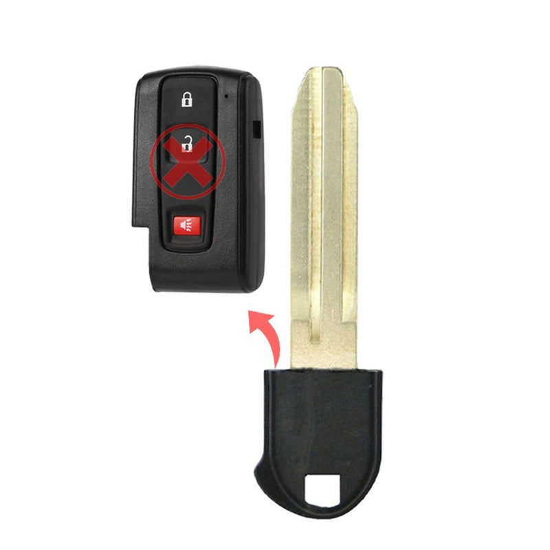 Emergency Insert Key for Select Toyota Vehicles
