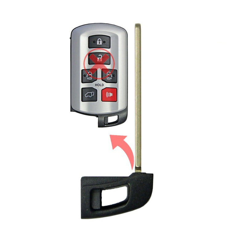 Emergency Insert Key for Select Toyota Vehicles