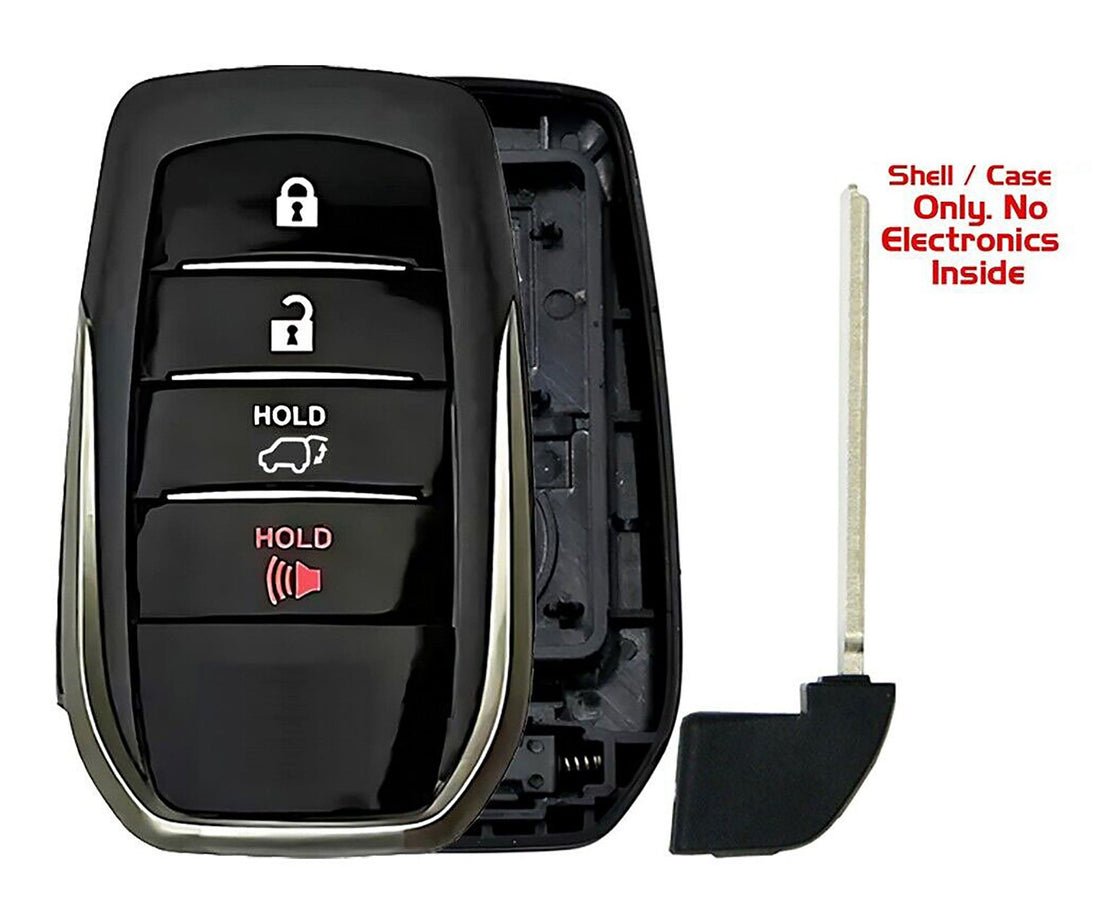 2019 Toyota Land Cruiser Key fob Remote SHELL / CASE - (No Electronics or Chip Inside)