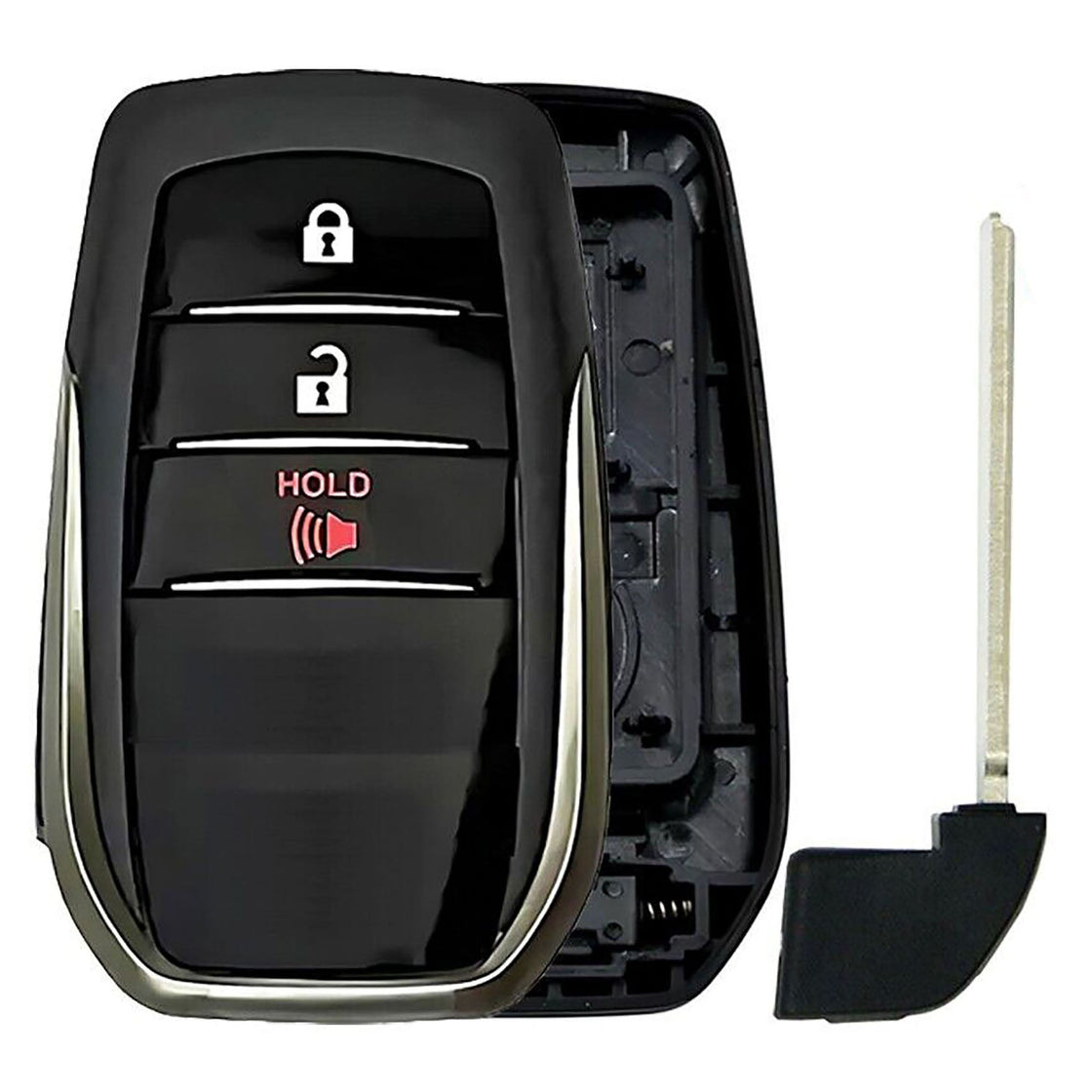 2020 Toyota Land Cruiser Key fob Remote SHELL / CASE - (No Electronics or Chip Inside)