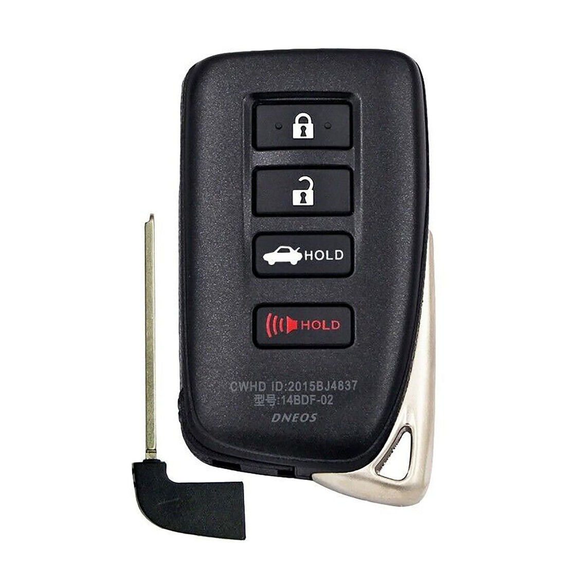 2019 Lexus RC F Replacement Key Fob Remote