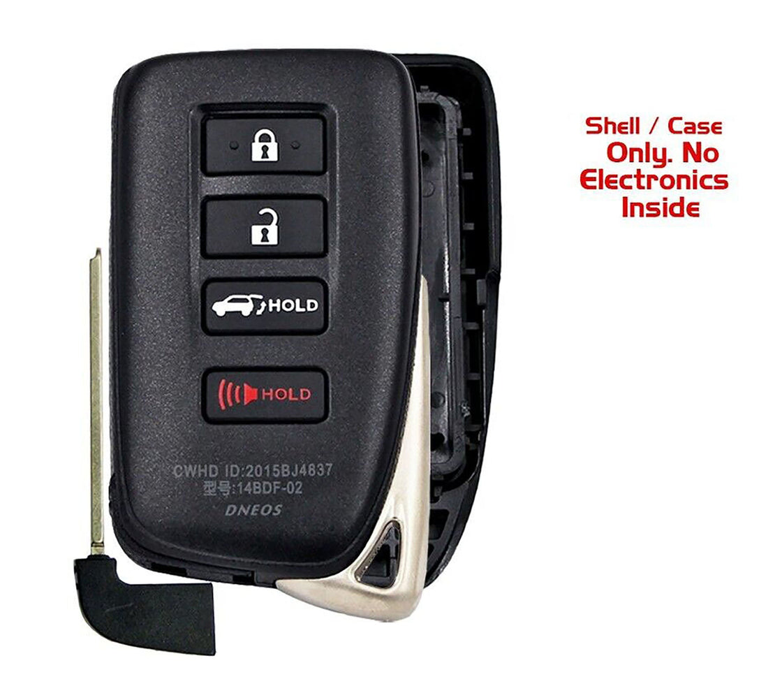 2019 Lexus RX450h Key fob Remote SHELL / CASE - (No Electronics or Chip Inside)