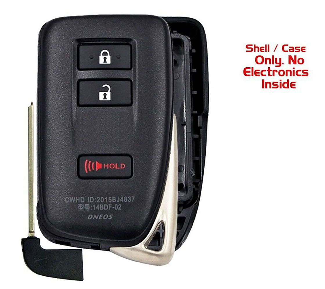 2015 Lexus NX300h Key fob Remote SHELL / CASE - (No Electronics or Chip Inside)