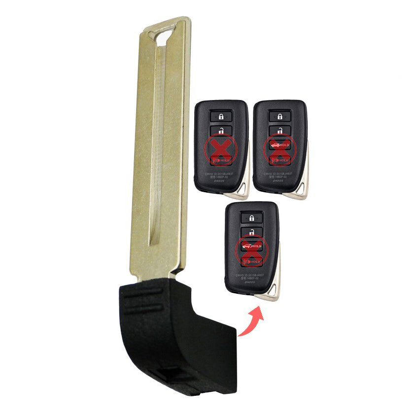 Emergency Insert Key for Select Lexus Vehicles
