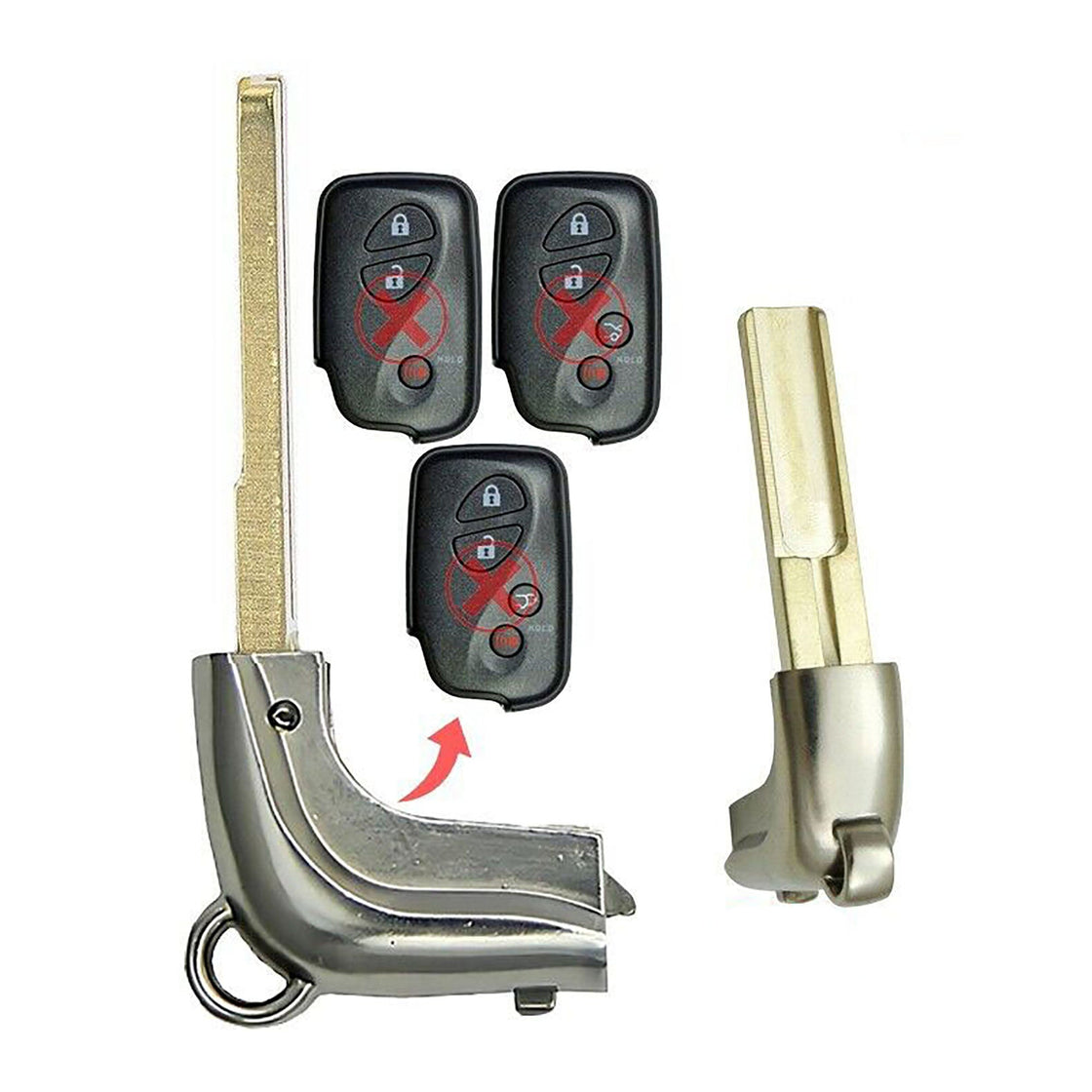 2007 Lexus LS460 Replacement Uncut Insert Key Blade