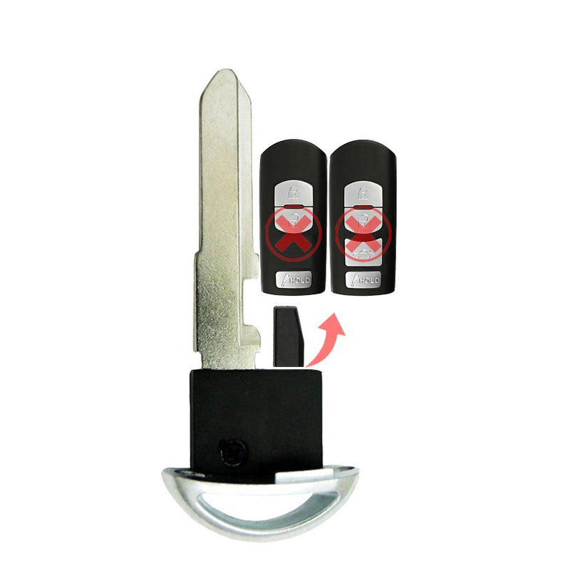 Emergency Insert Key for Select Mazda Scion Toyota Vehicles