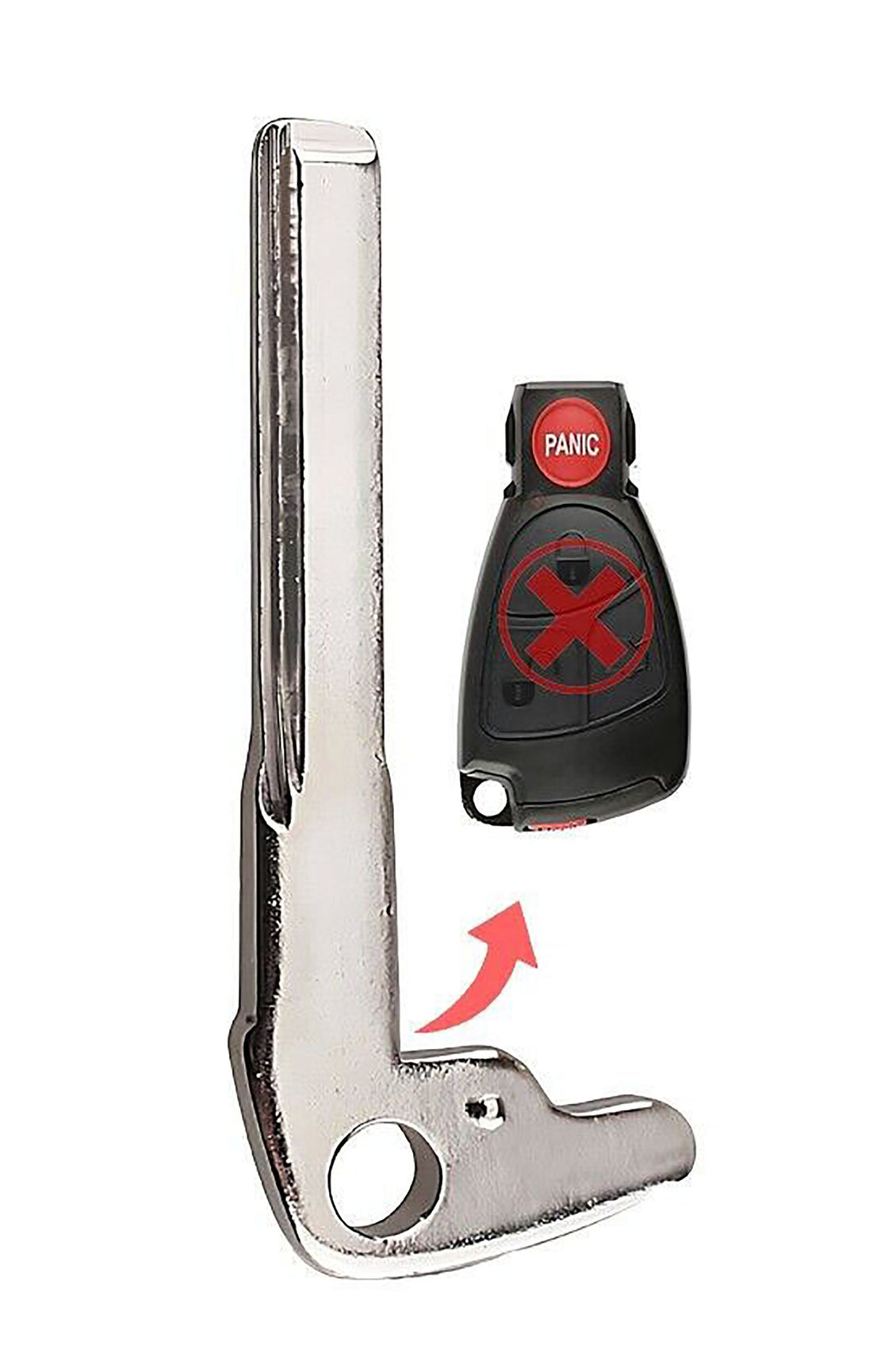 2005 Mercedes-Benz SLK350 Replacement Uncut Insert Key Blade
