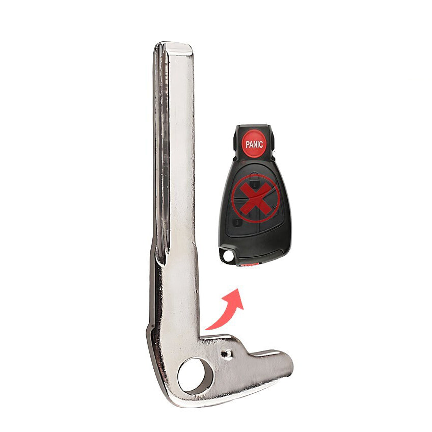 Emergency Insert Key for Select Mercedes-benz Vehicles