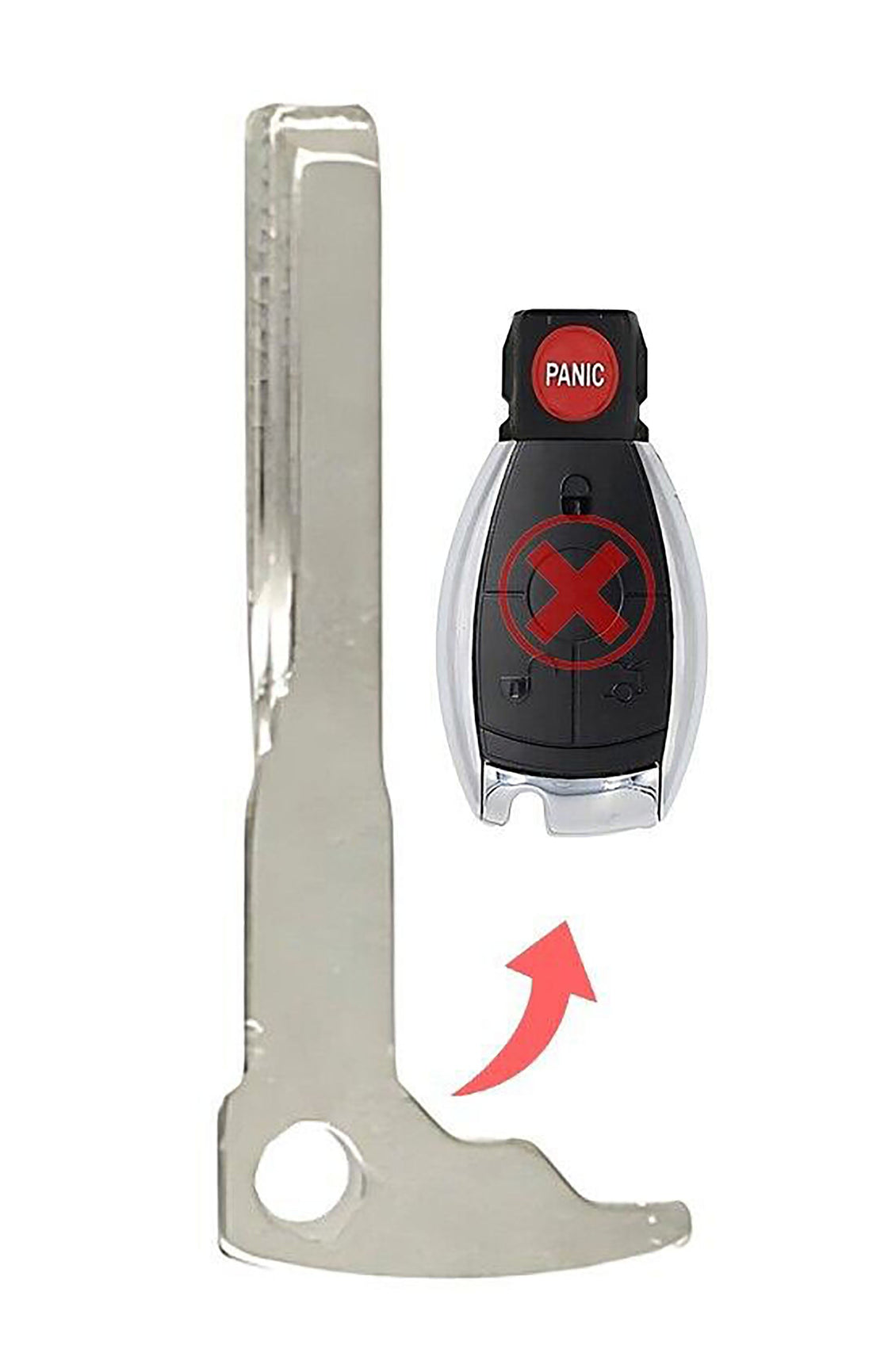 2007 Mercedes-Benz S550 Replacement Uncut Insert Key Blade