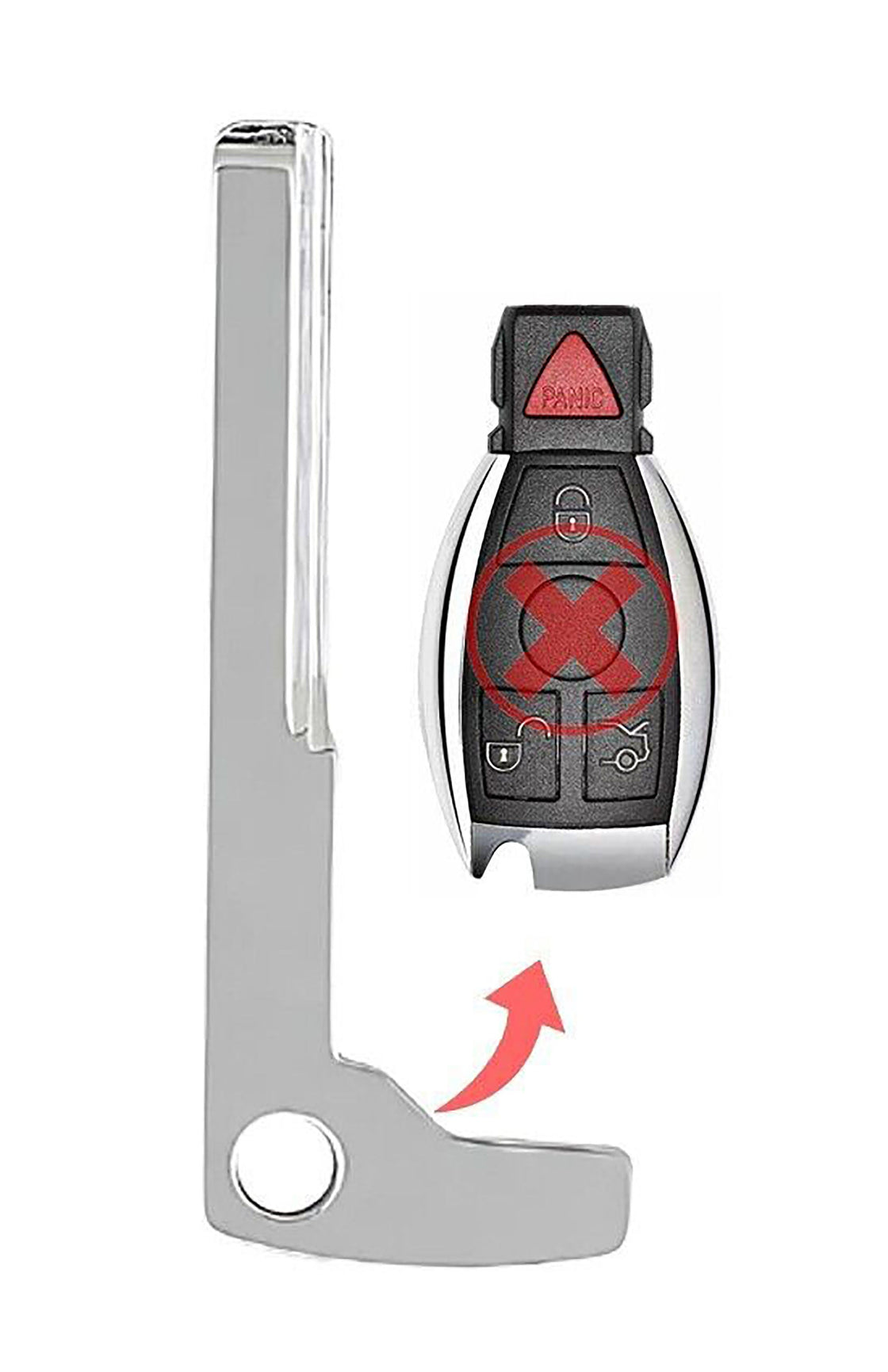 2012 Mercedes-Benz CL600 Replacement Uncut Insert Key Blade