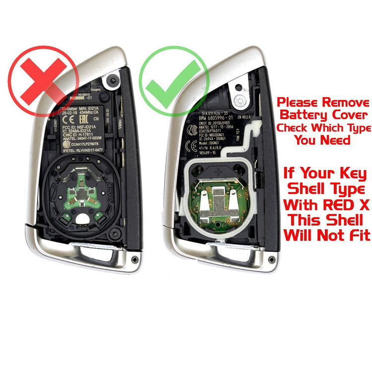 Key Fob / Remote Transmitter Shell - Case for Select BMW Vehicles