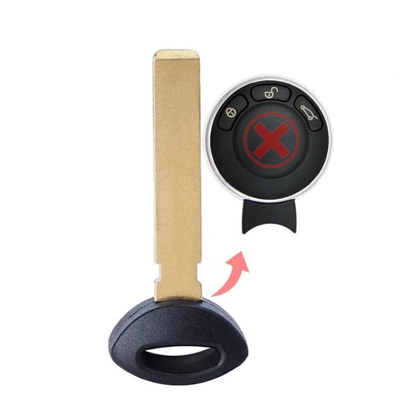 Emergency Insert Key for Select Mini Vehicles