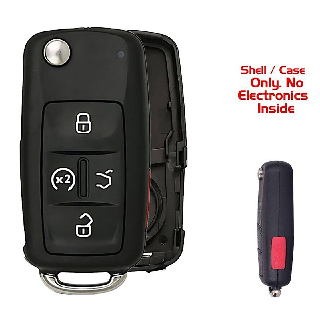 2015 Volkswagen Passat Key fob Remote SHELL / CASE - (No Electronics or Chip Inside)