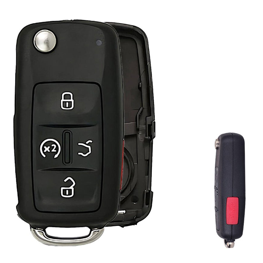 Key Fob / Remote Transmitter Shell - Case for Select Volkswagen Vehicles