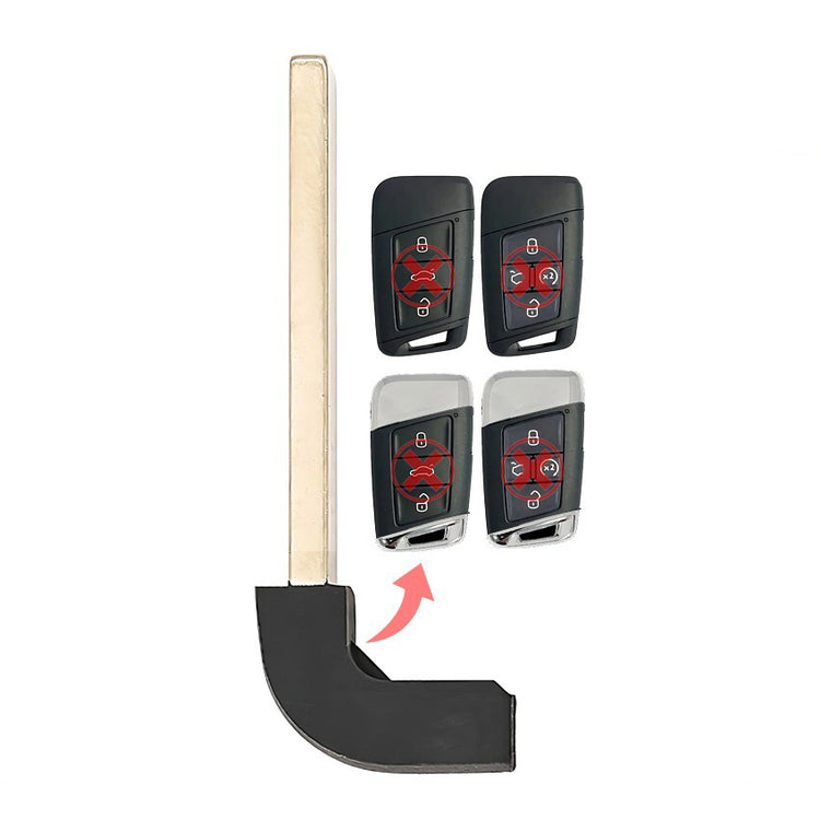 Emergency Insert Key for Select Volkswagen Vehicles