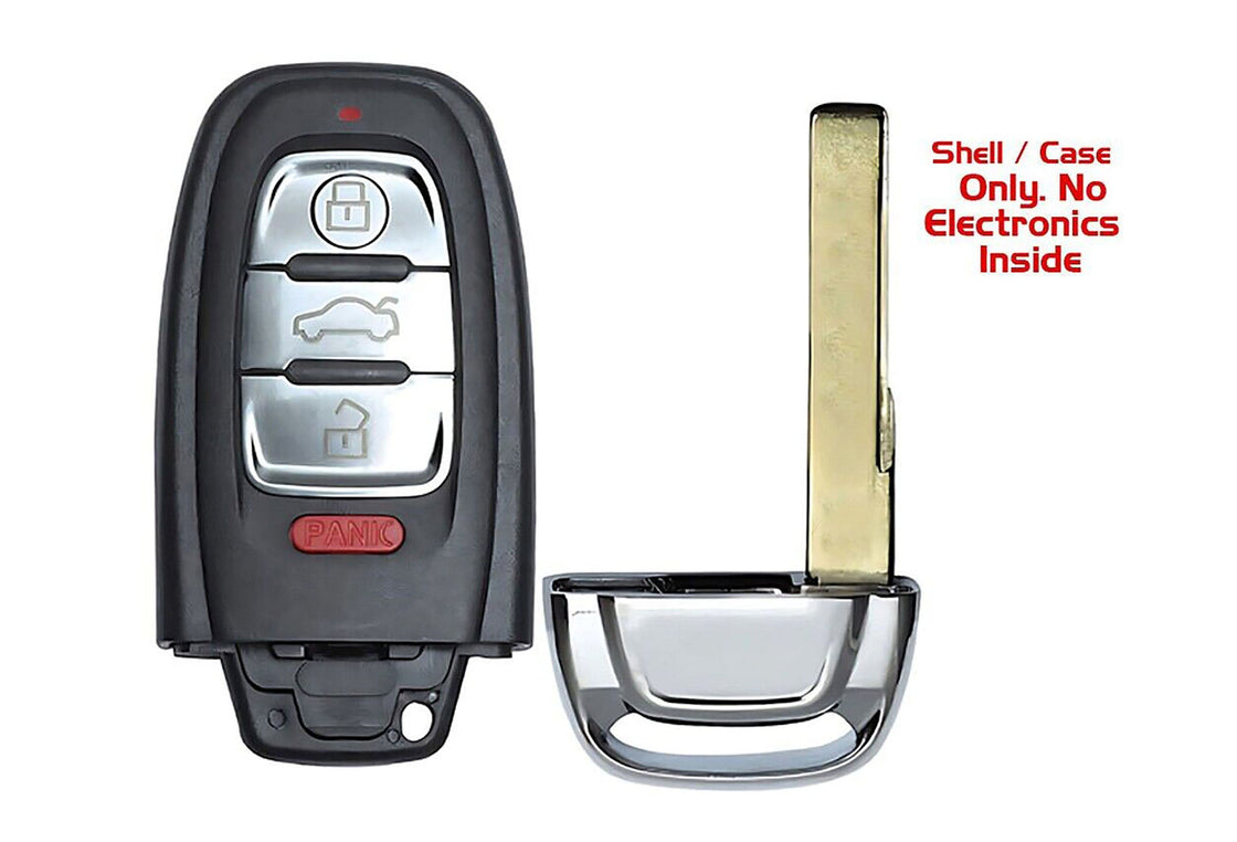 2013 Audi S8 Key fob Remote SHELL / CASE - (No Electronics or Chip Inside)