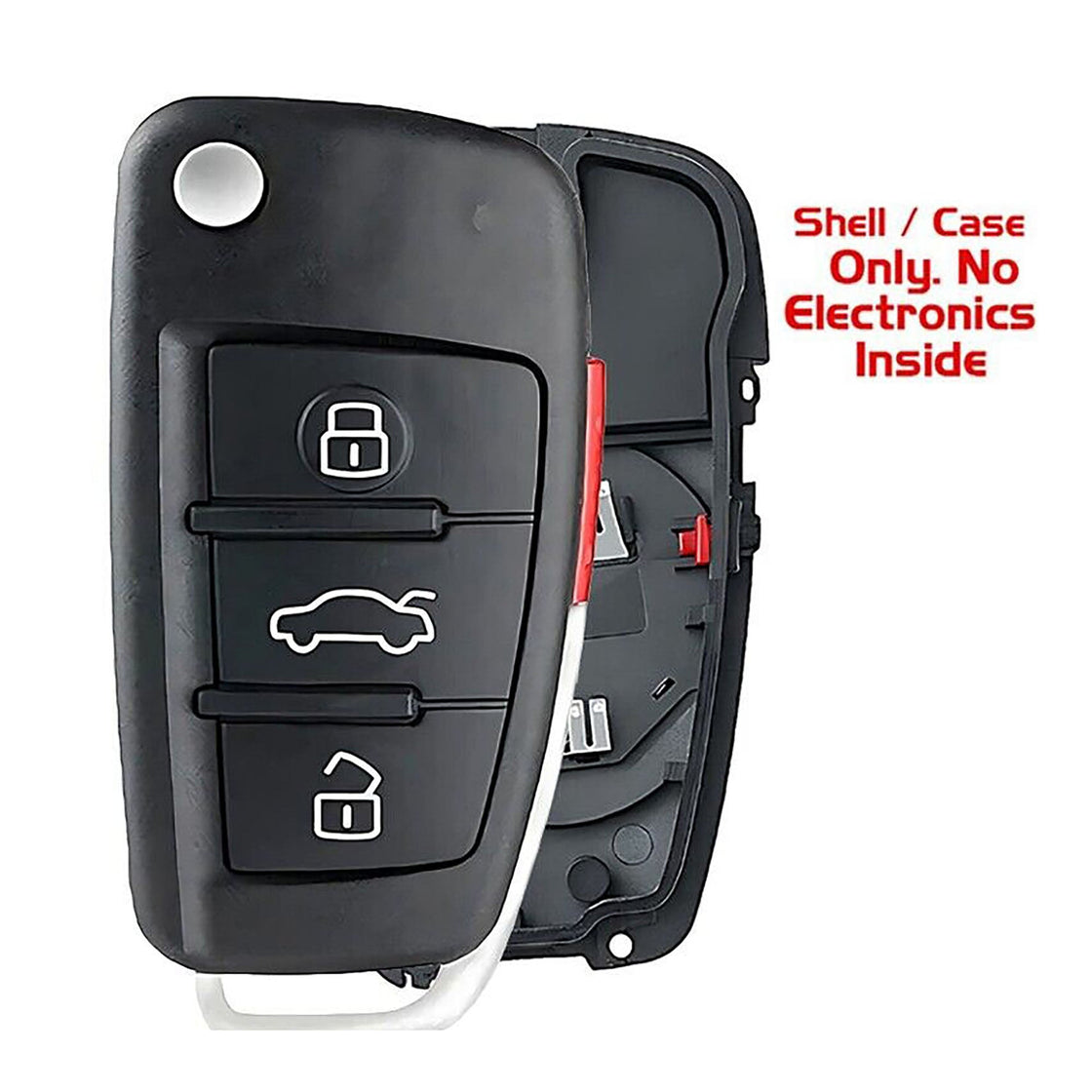 2007 Audi S4 Key fob Remote SHELL / CASE - (No Electronics or Chip Inside)