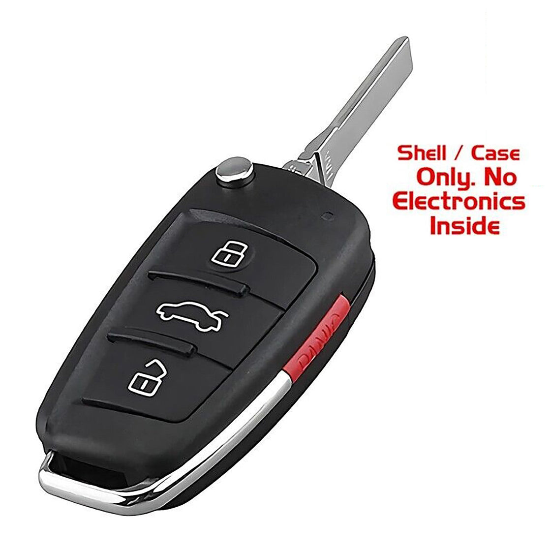 2005 Audi A4 Key fob Remote SHELL / CASE - (No Electronics or Chip Inside)