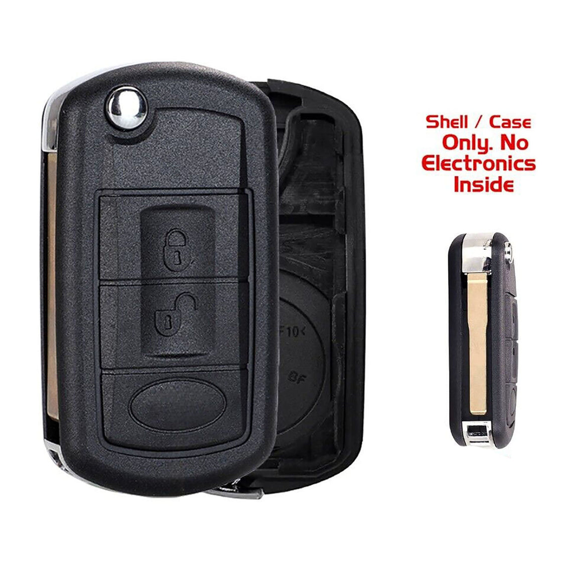 2007 Land Rover Range Rover Key fob Remote SHELL / CASE - (No Electronics or Chip Inside)