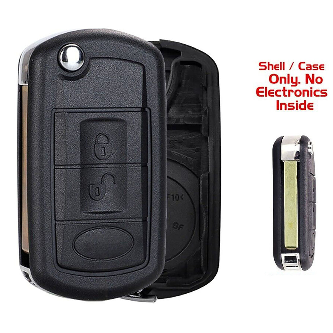 2006 Land Rover Range Rover Key fob Remote SHELL / CASE - (No Electronics or Chip Inside)