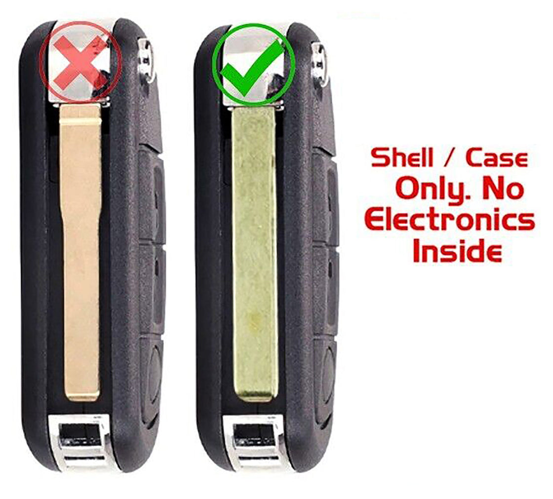 2006 Land Rover Range Rover Key fob Remote SHELL / CASE - (No Electronics or Chip Inside)