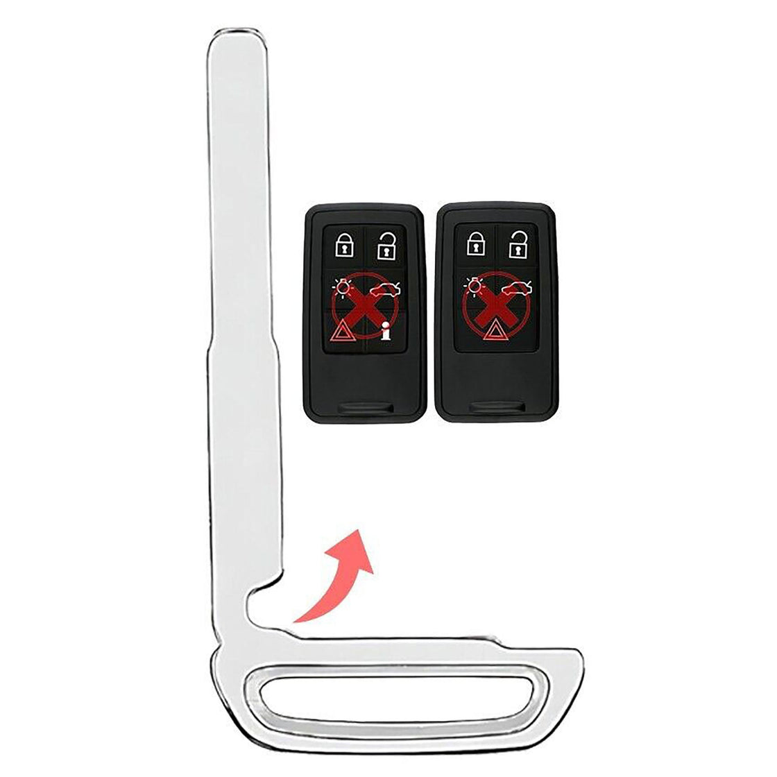 2012 Volvo S60 Replacement Uncut Insert Key Blade