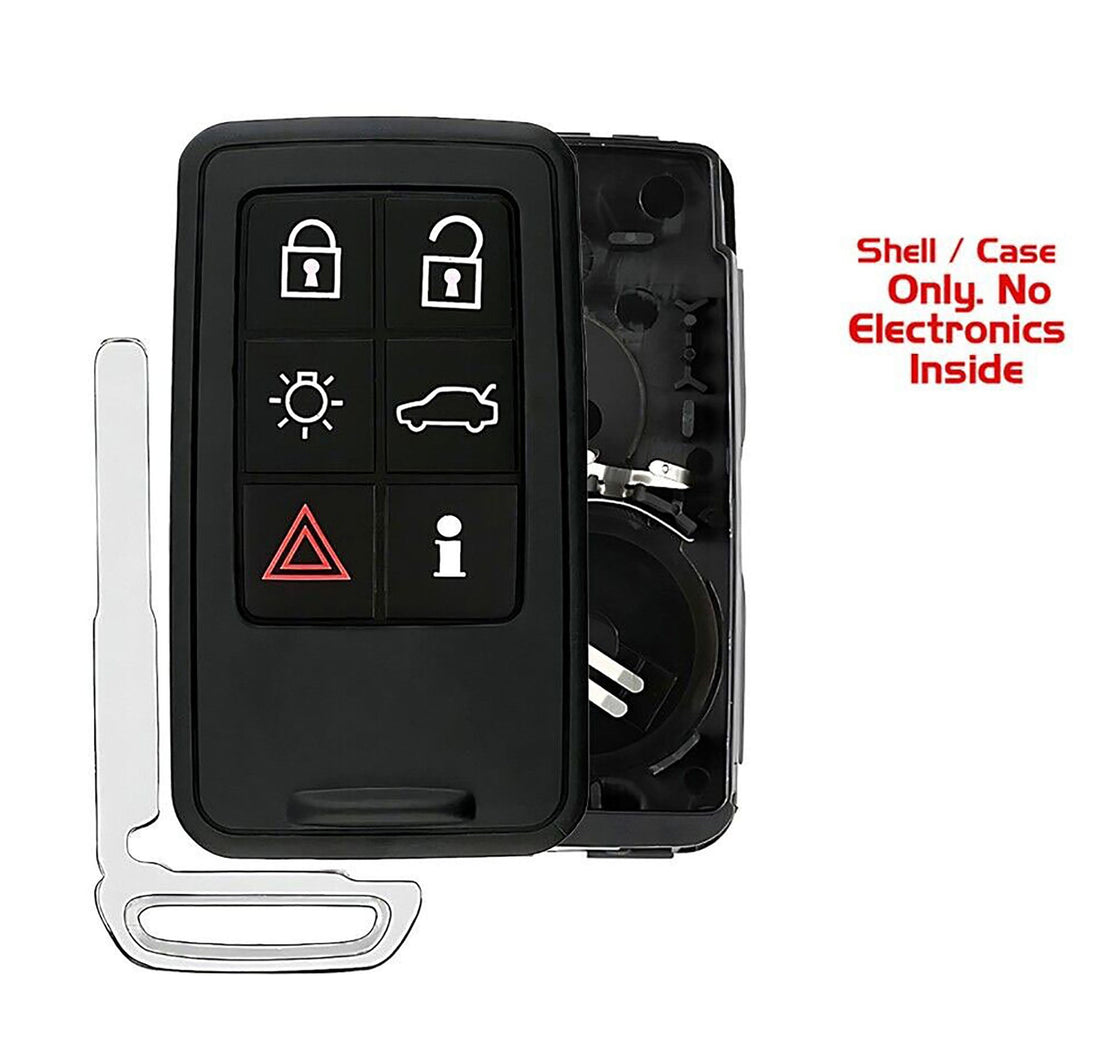 2012 Volvo S60 Key fob Remote SHELL / CASE - (No Electronics or Chip Inside)