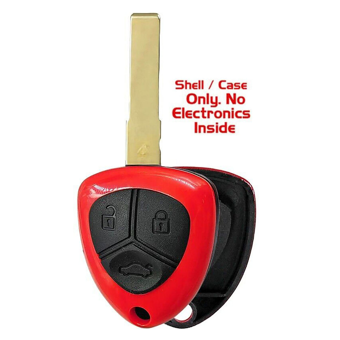 2014 Ferrari California Key fob Remote SHELL / CASE - (No Electronics or Chip Inside)