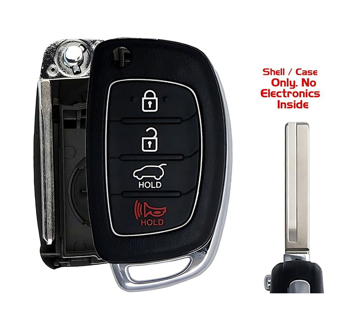 2015 Hyundai Santa Fe Sport Key fob Remote SHELL / CASE - (No Electronics or Chip Inside)