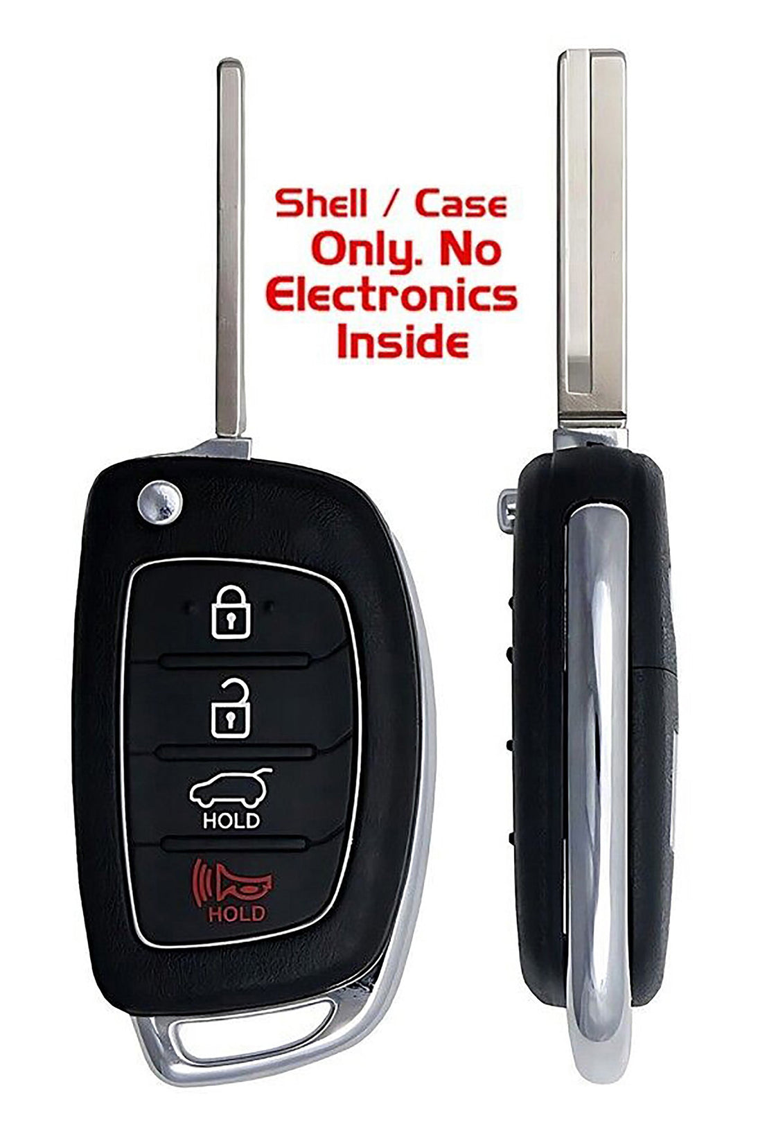 2017 Hyundai Santa Fe Key fob Remote SHELL / CASE - (No Electronics or Chip Inside)