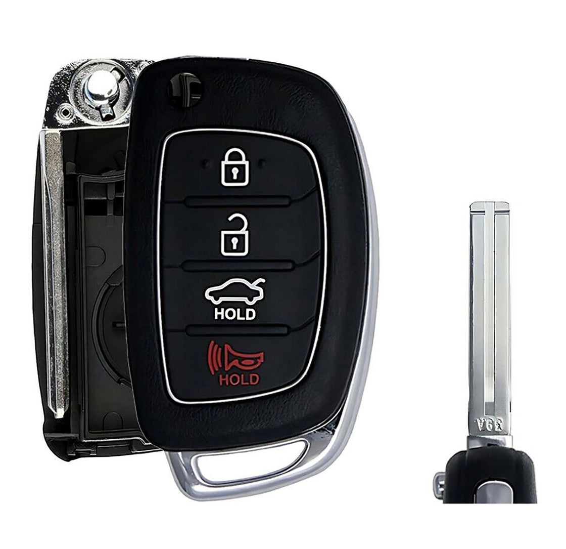 2017 Hyundai Sonata Key fob Remote SHELL / CASE - (No Electronics or Chip Inside)