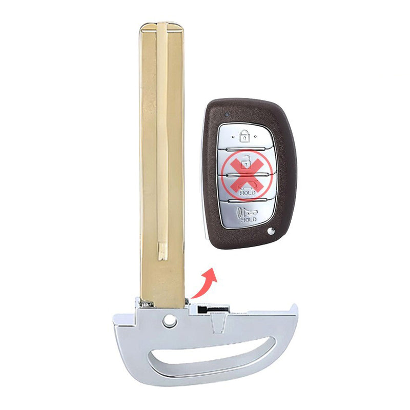 Emergency Insert Key for Select Hyundai Vehicles