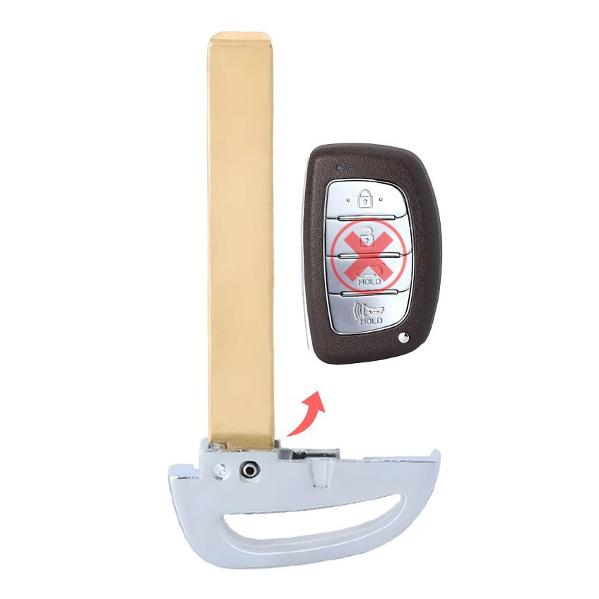 Emergency Insert Key for Select Hyundai Vehicles
