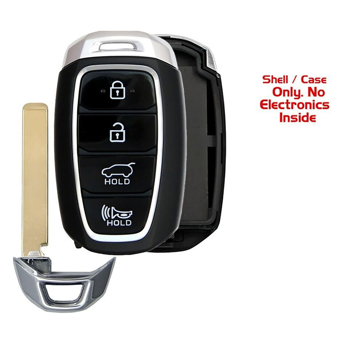 2020 Hyundai Kona Key fob Remote SHELL / CASE - (No Electronics or Chip Inside)