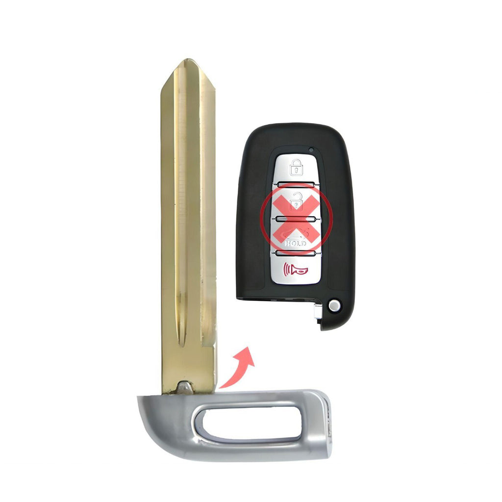 Emergency Insert Key for Select Hyundai Kia Vehicles