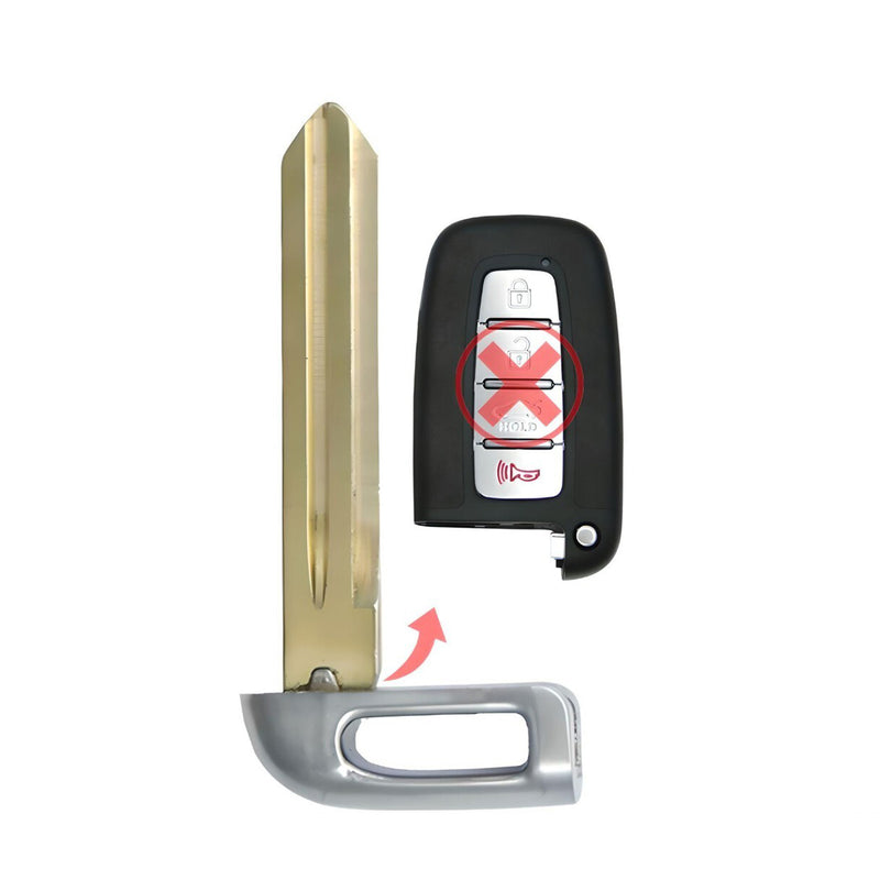 Emergency Insert Key for Select Hyundai Kia Vehicles