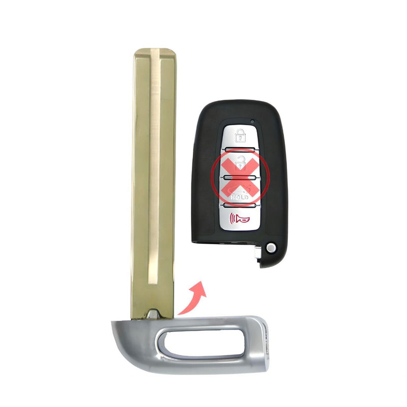 Emergency Insert Key for Select Hyundai Kia Vehicles