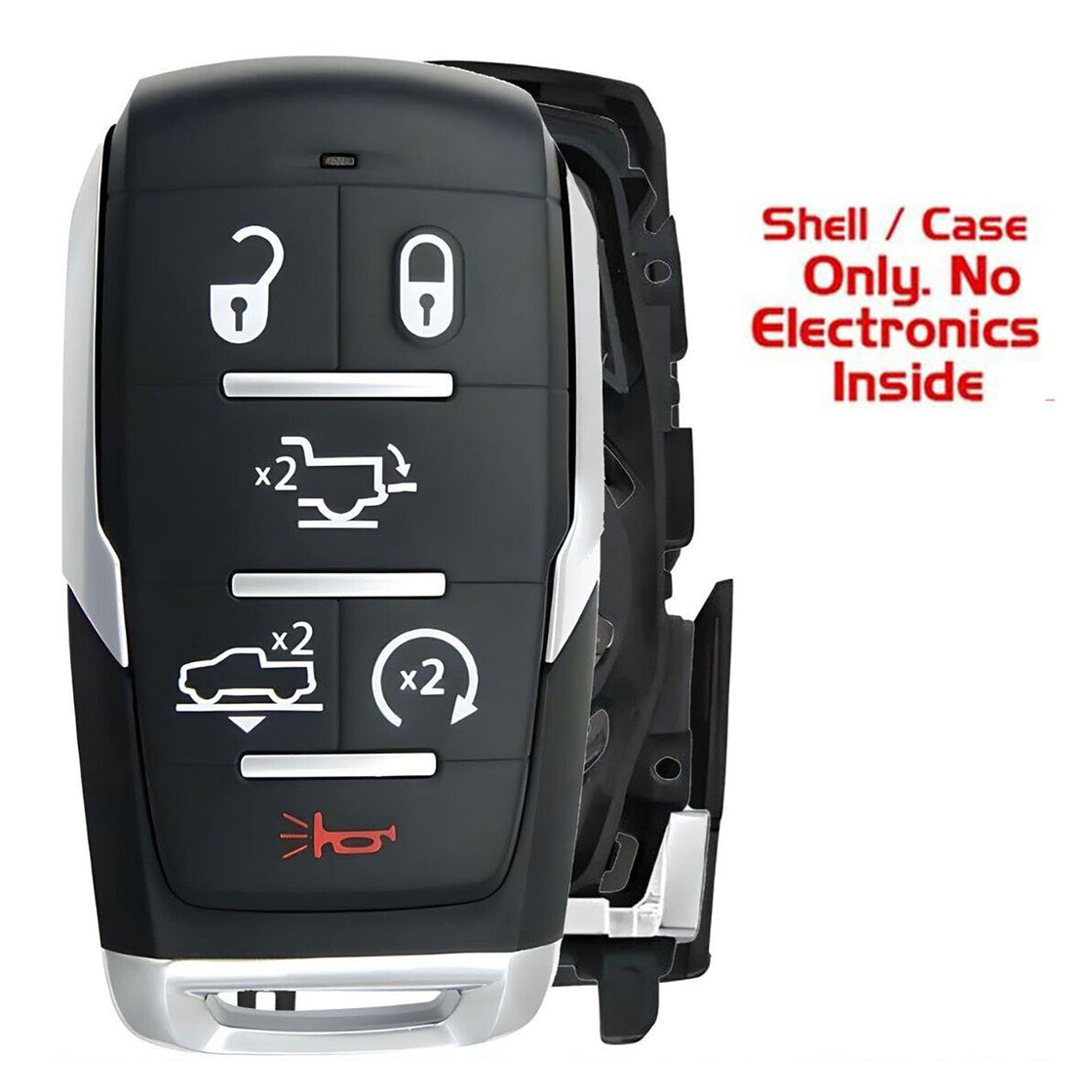 2023 Ram 1500 Key fob Remote SHELL / CASE - (No Electronics or Chip Inside)