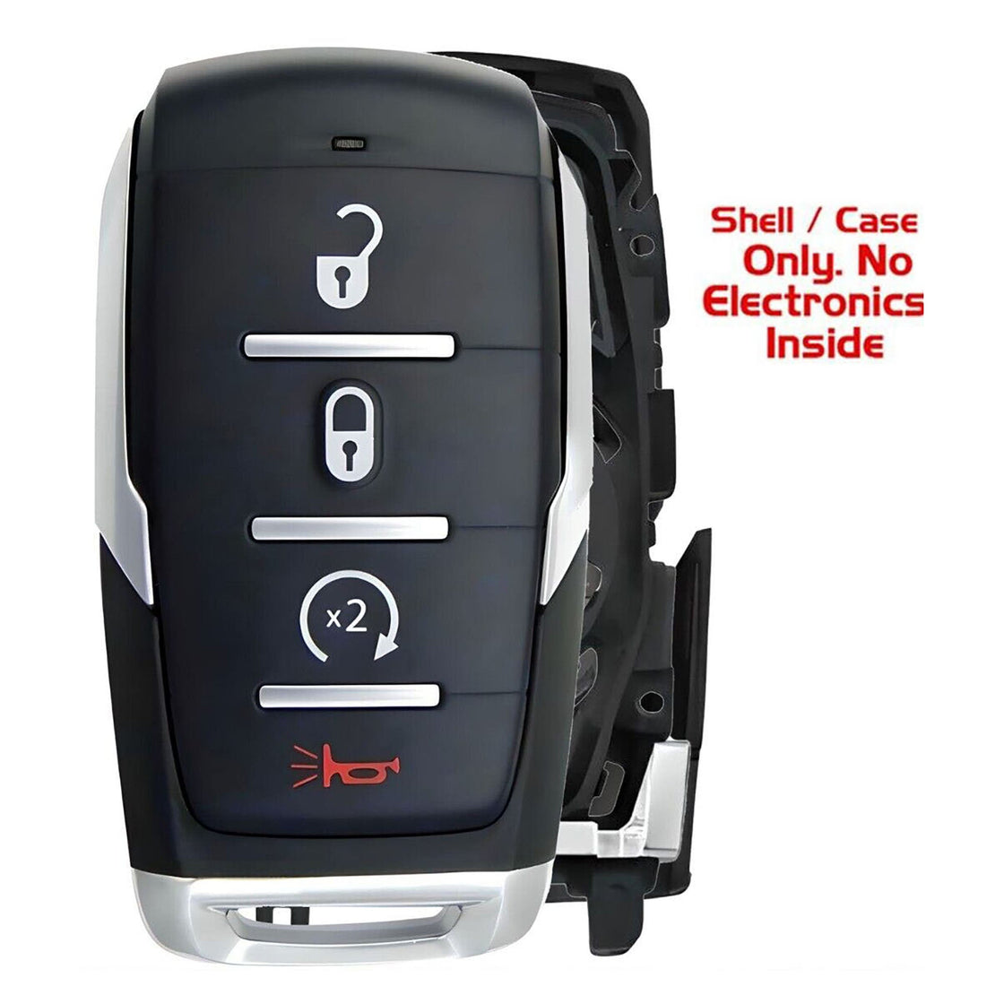 2019 Ram 1500 Key fob Remote SHELL / CASE - (No Electronics or Chip Inside)