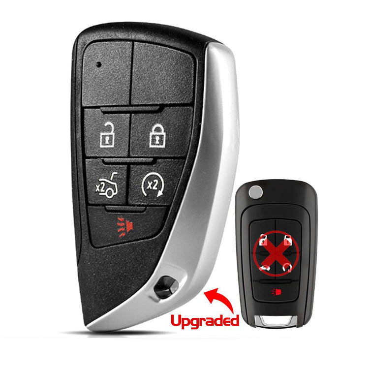 Key Fob / Remote Transmitter Shell - Case for Select Buick Chevrolet GMC Vehicles