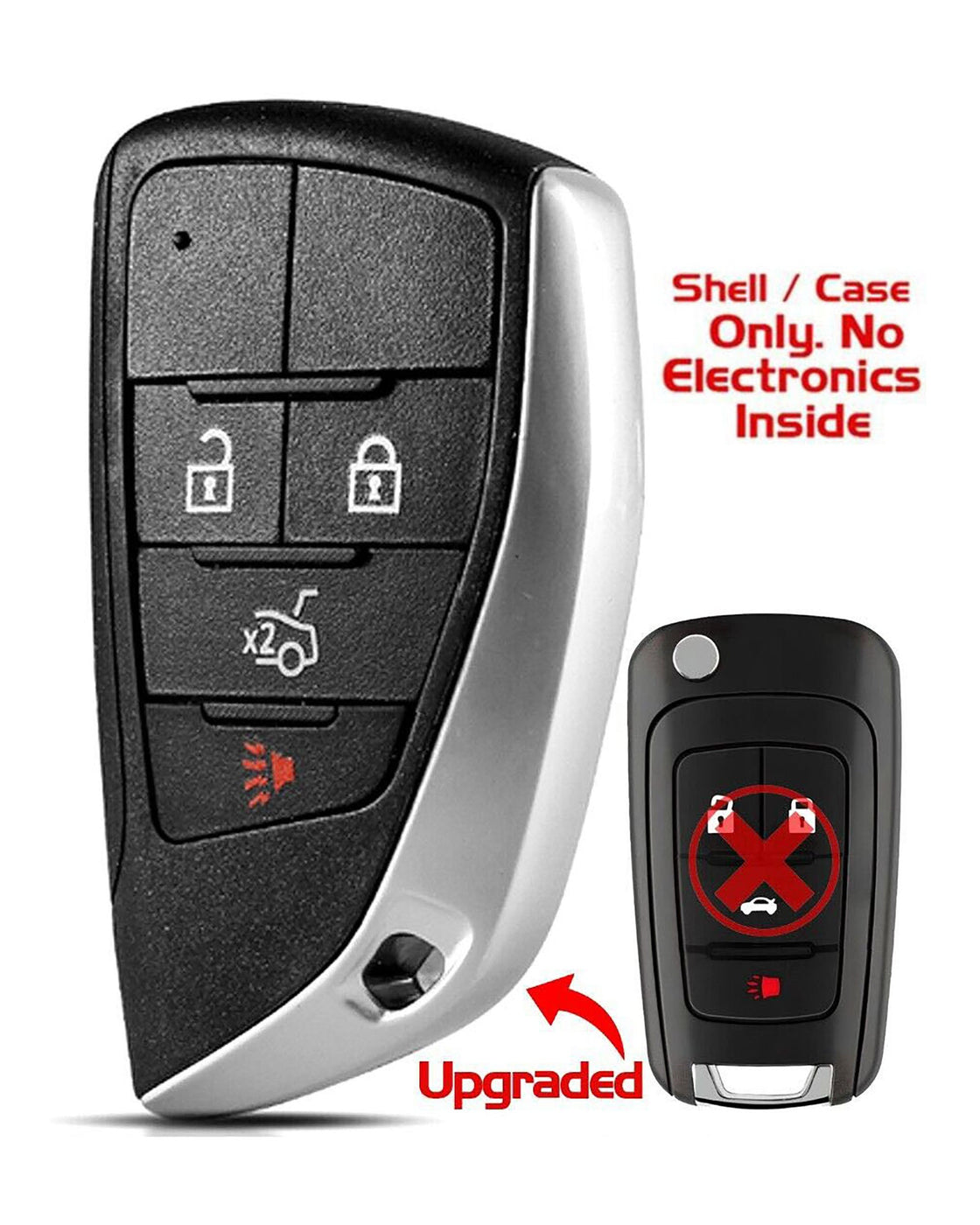 2014 Buick LaCrosse Key fob Remote SHELL / CASE - (No Electronics or Chip Inside)