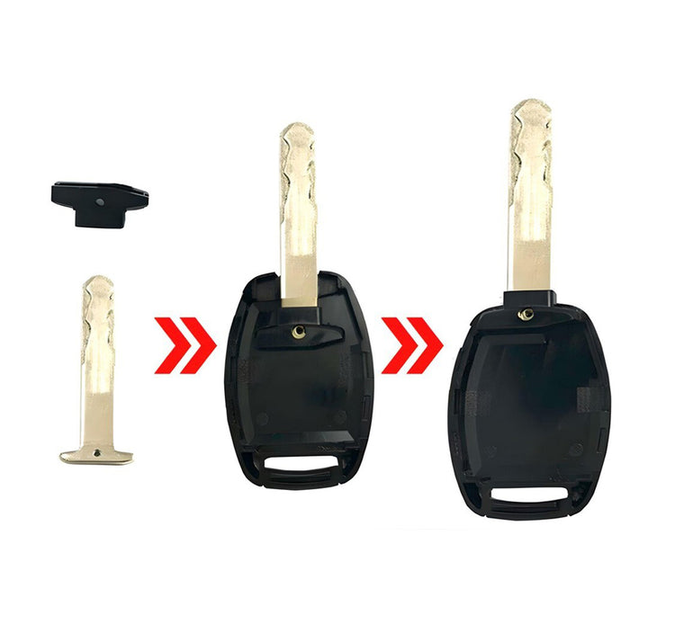 Key Fob / Remote Transmitter Shell - Case for Select Honda Vehicles
