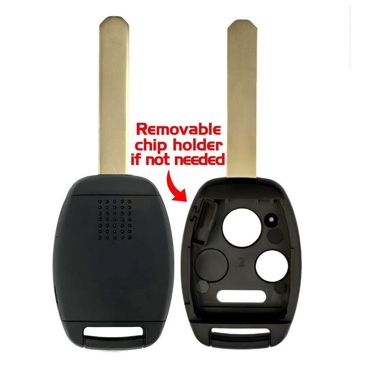 Key Fob / Remote Transmitter Shell - Case for Select Honda Vehicles