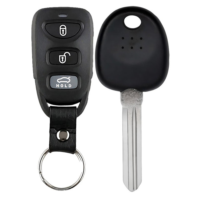 Transponder Key and Remote Transmitter for Select Hyundai Kia Vehicles